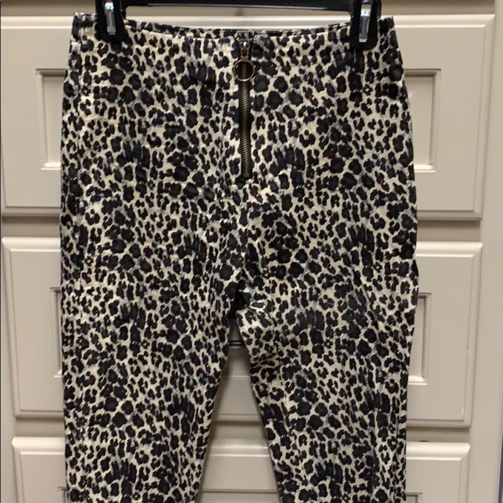 Women’s Leopard Print Pants Size S